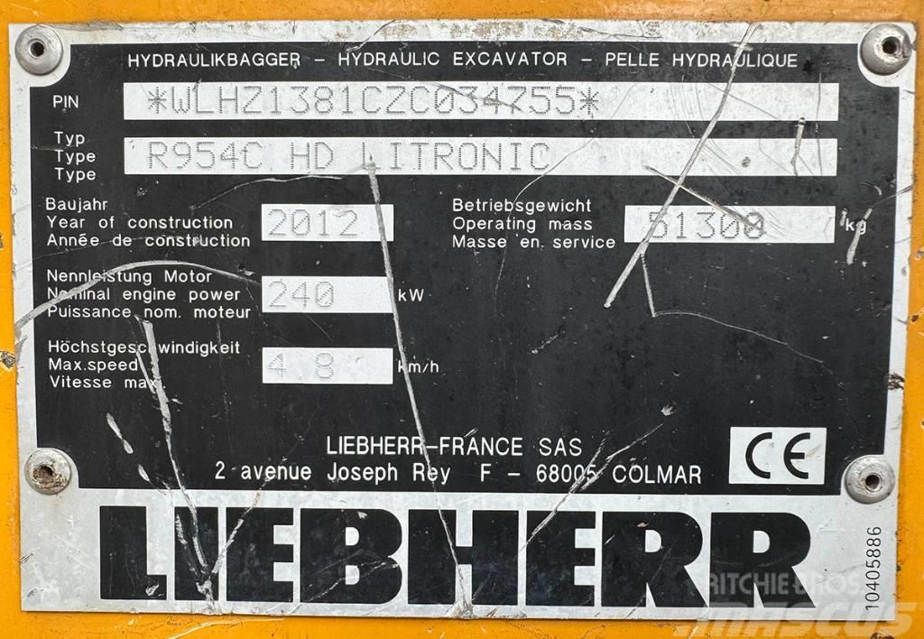Liebherr R 954 C HD Escavadoras de rastos