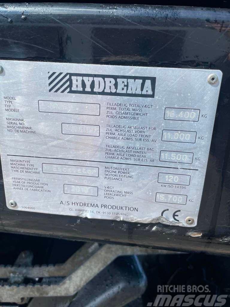 Hydrema MX 14 Escavadoras de rodas