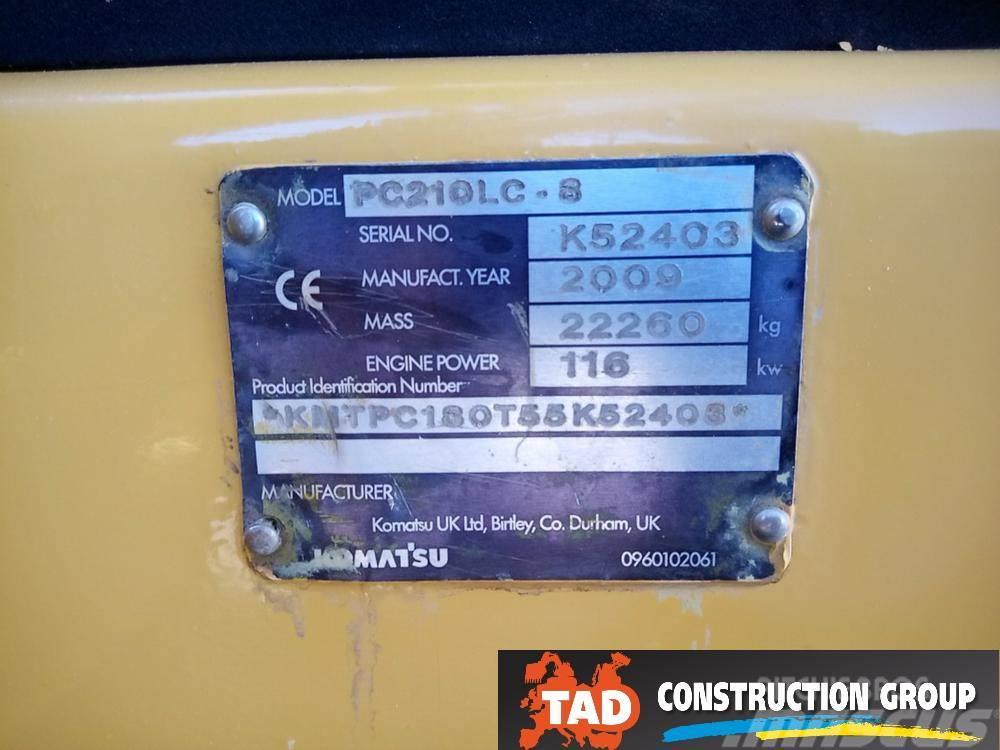 Komatsu PC210LC-8 Escavadoras de rastos