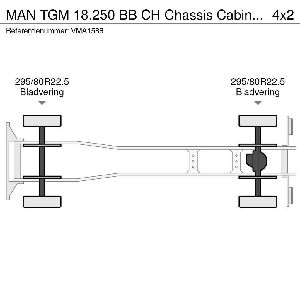 MAN TGM 18.250 BB CH Chassis Cabin (43 units) Camiões de chassis e cabine
