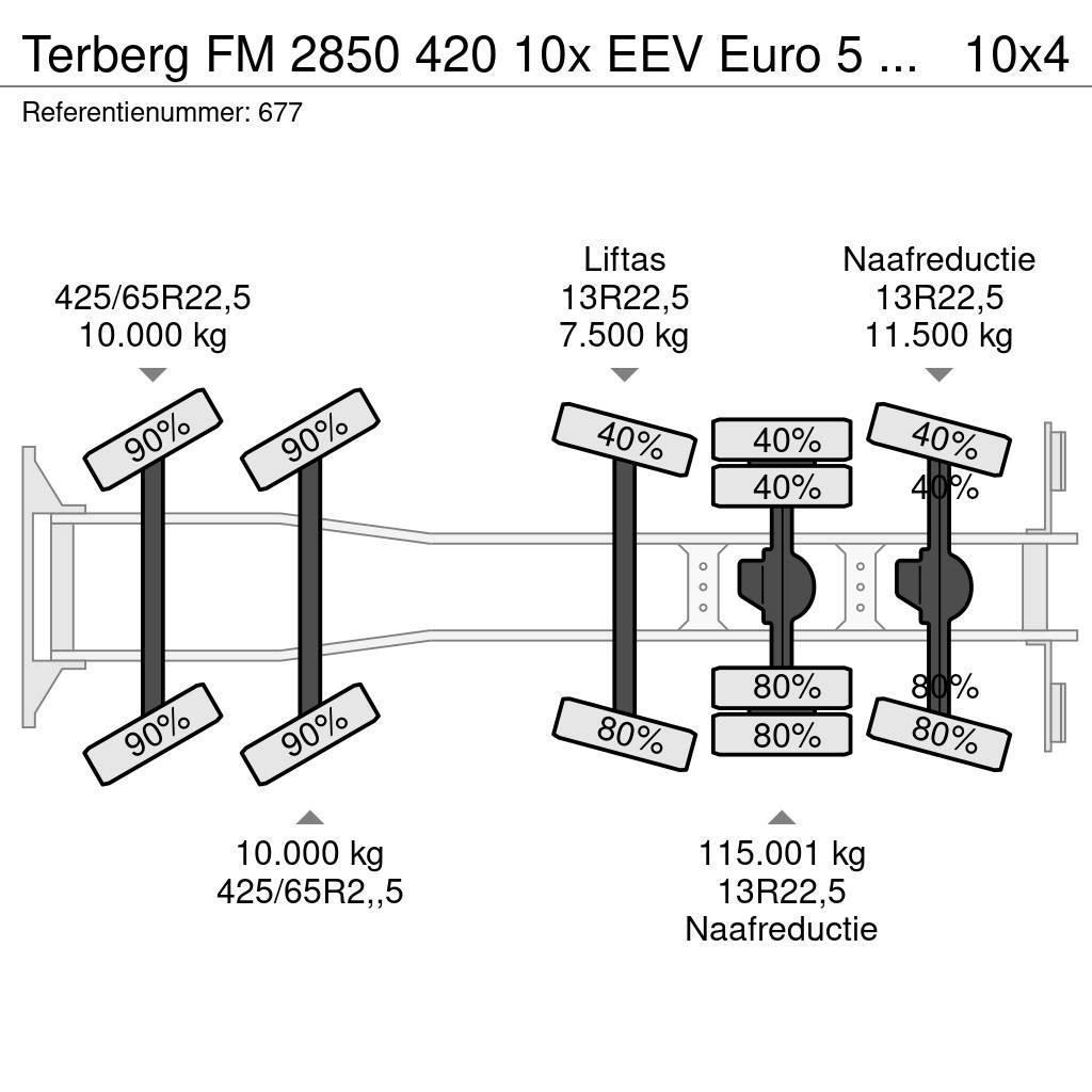 Terberg FM 2850 420 10x EEV Euro 5 Liebherr 15 Kub Mixer N Camiões de betão