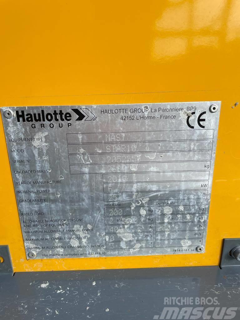 Haulotte Star 10 Plataformas de Mastro Vertical