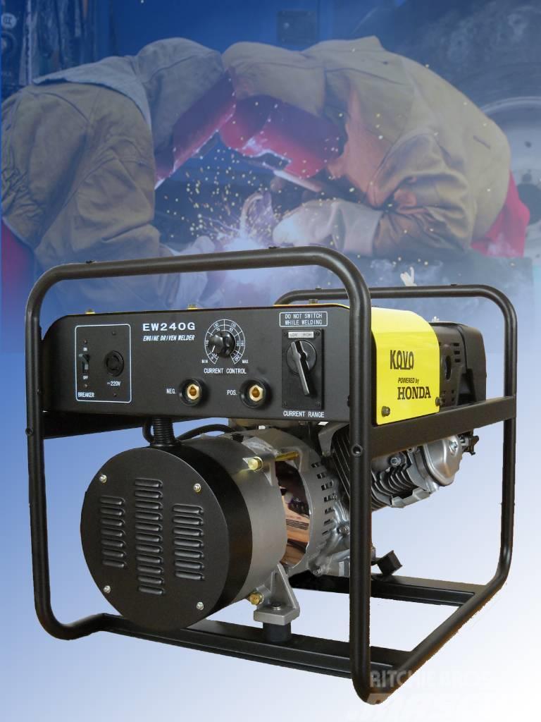  New Kohler powered welder generator EW240G Máquinas de soldar