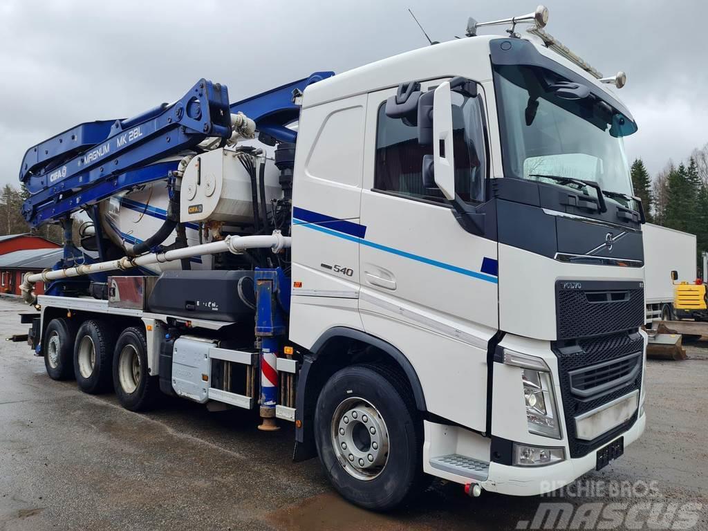 Volvo FH 540 8x4*4 ARRIVING IN TWO WEEKS / CIFA MAGNUM M Camiões bomba Betão