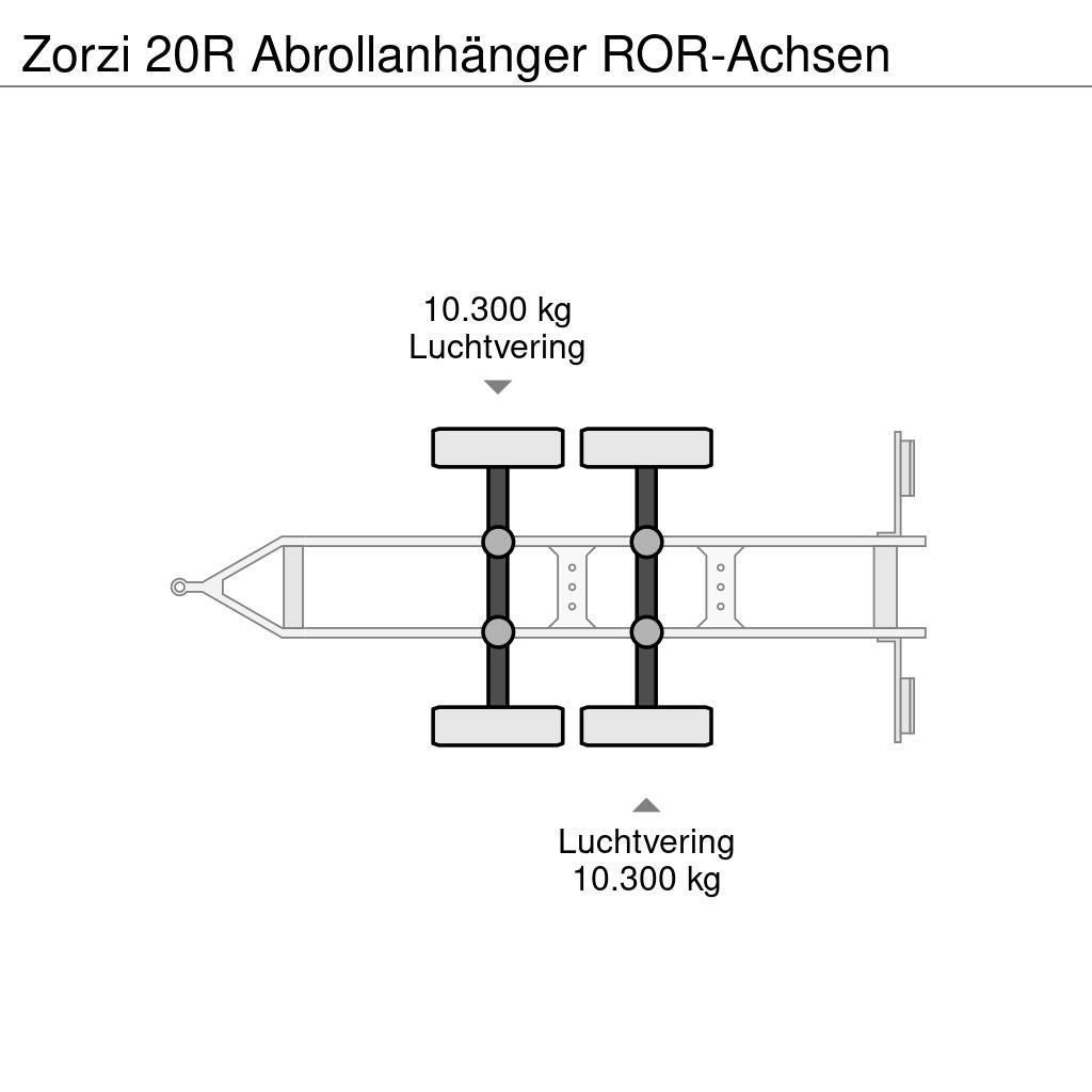 Zorzi 20R Abrollanhänger ROR-Achsen Outros Reboques