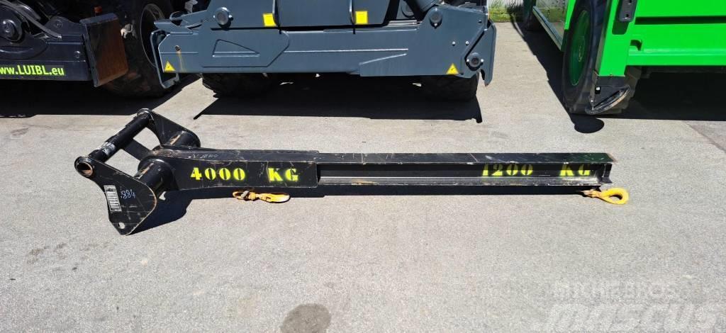 Manitou Jib with Hook; 4t,Lasthaken lang,P4000,MTS2,653226 Outros componentes