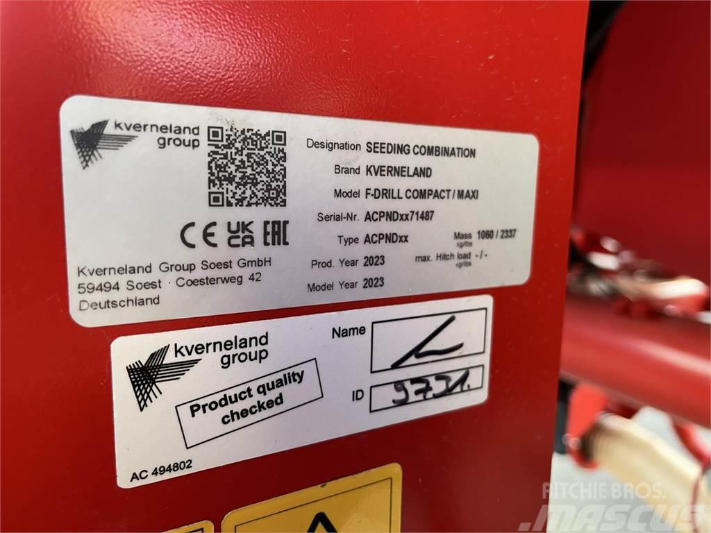Kverneland F Drill  Maxi 2200 Liter Perfuradoras combinadas