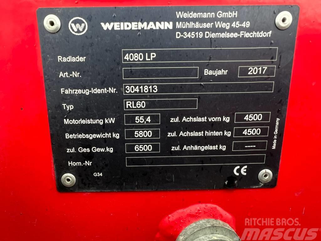 Weidemann 4080LP Carregadora multifunções