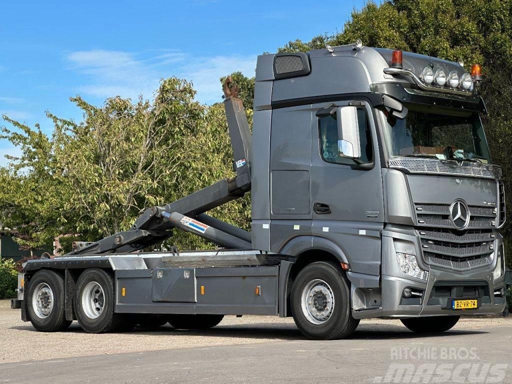 Mercedes-Benz Actros 2551!!EURO6!!HOOKLIFT/CONTAINER/FULL OPTION Camiões Ampliroll