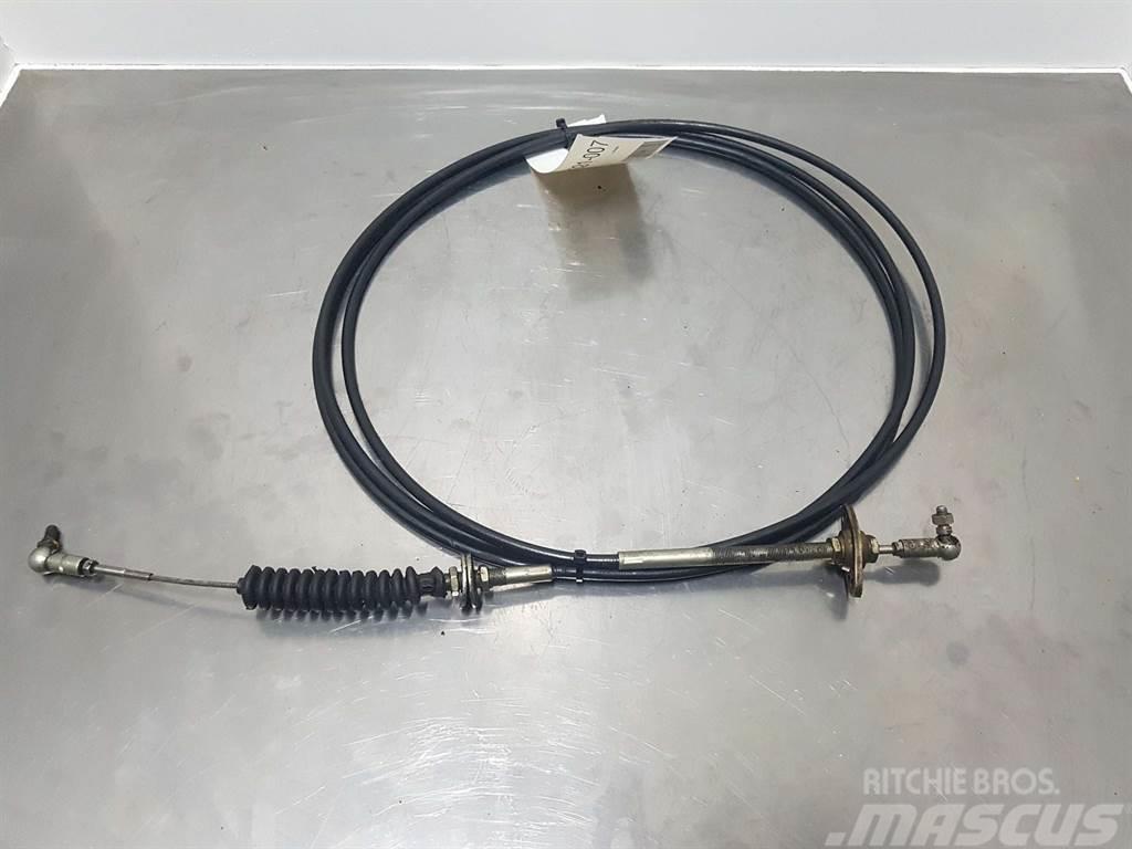Zettelmeyer ZL1001 - Throttle cable/Gaszug/Gaskabel Chassis e suspensões
