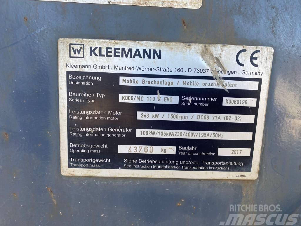 Kleemann MC 110 Z Evo Britadores móveis