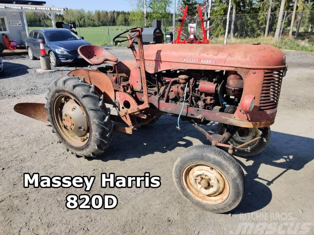 Massey Ferguson Harris 820D traktori - Harvinainen - Rare - VIDEO Tratores Agrícolas usados