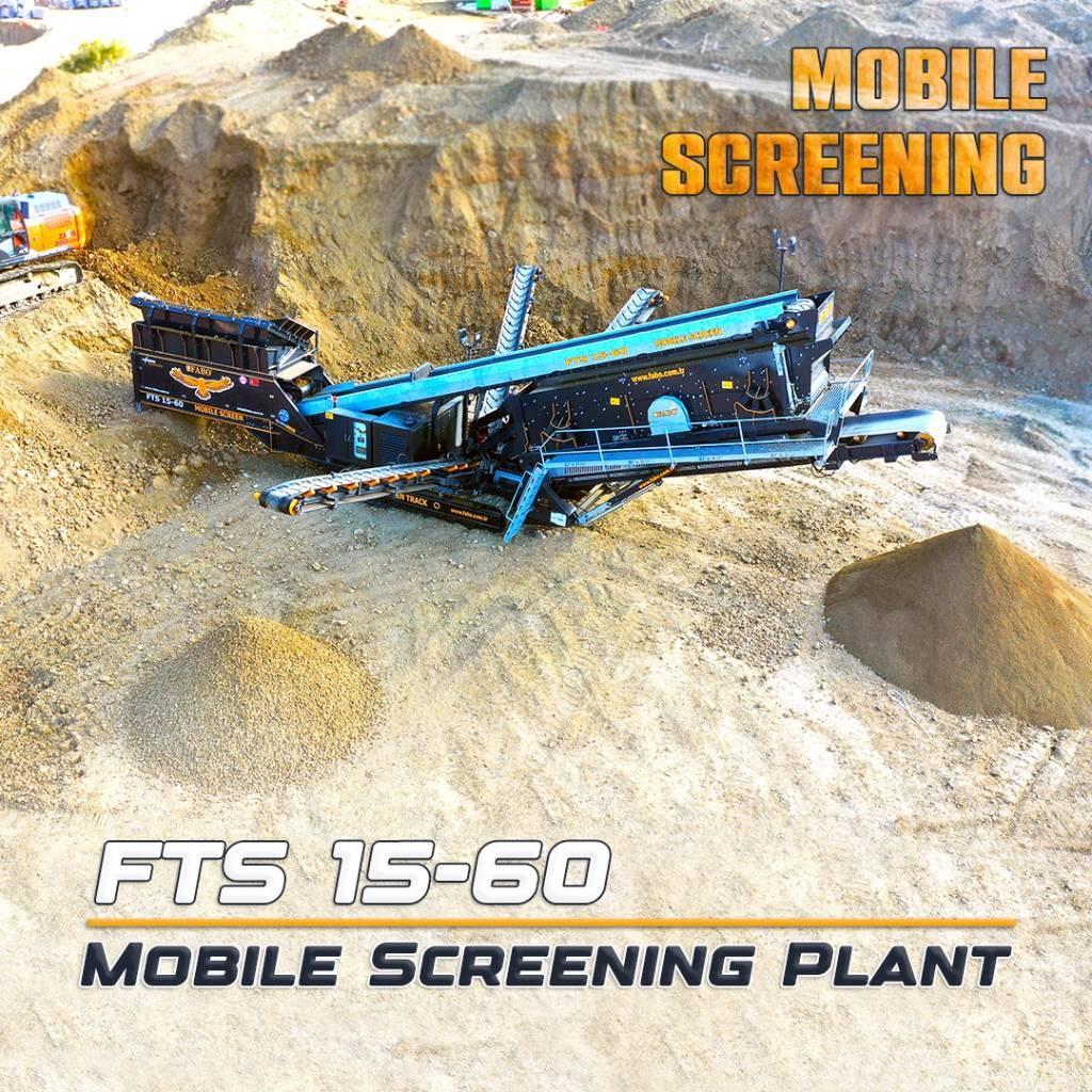 Fabo FTS 15-60 MOBILE SCREENING PLANT Crivos móveis
