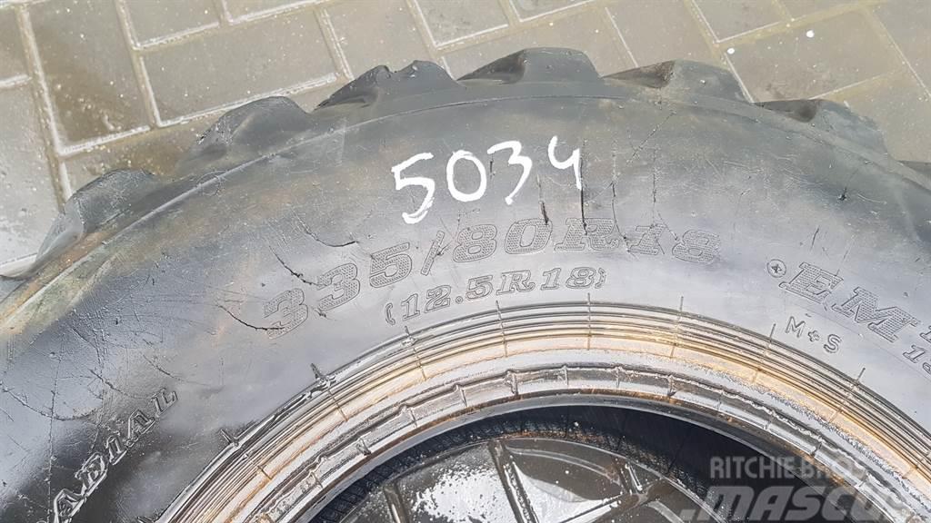 Dunlop SP T9 335/80-R18 EM (12.5R18) - Tyre/Reifen/Band Pneus, Rodas e Jantes