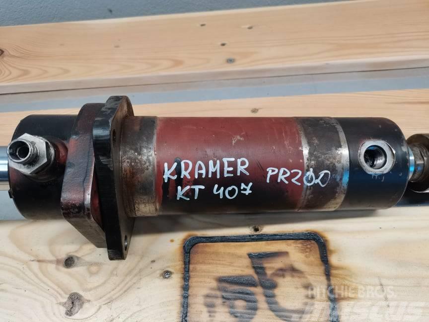 Kramer KT 407 Carraro piston turning Hidráulica