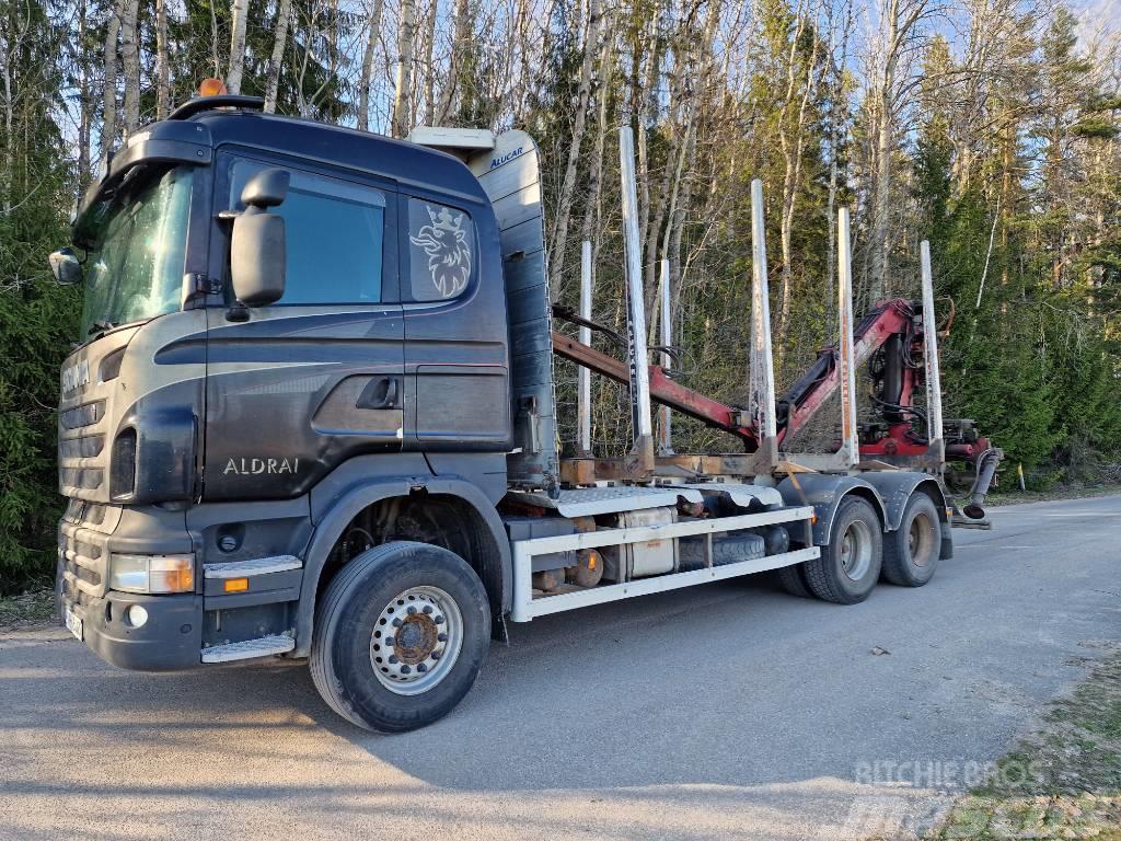 Scania R420 Camiões de transporte de troncos