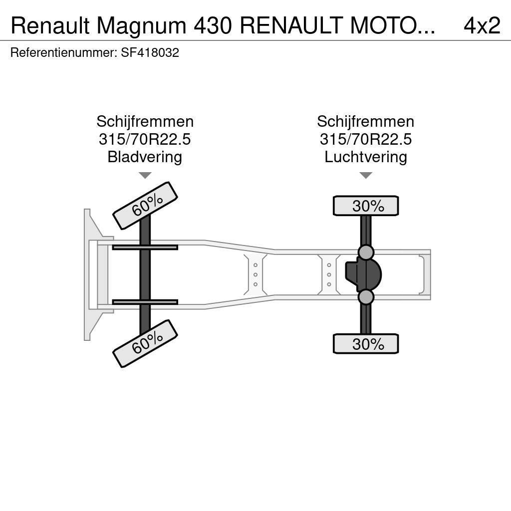 Renault Magnum 430 RENAULT MOTOR / AIRCO Tractores (camiões)