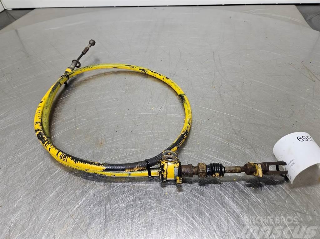 Kramer 512SL - Handbrake cable/Bremszug/Handremkabel Chassis e suspensões