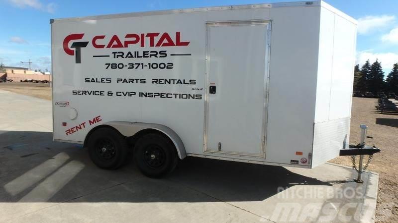 RENTAL 7FTx14FT Enclosed Cargo Trailer(7000LBGVW)  Reboques de caixa fechada