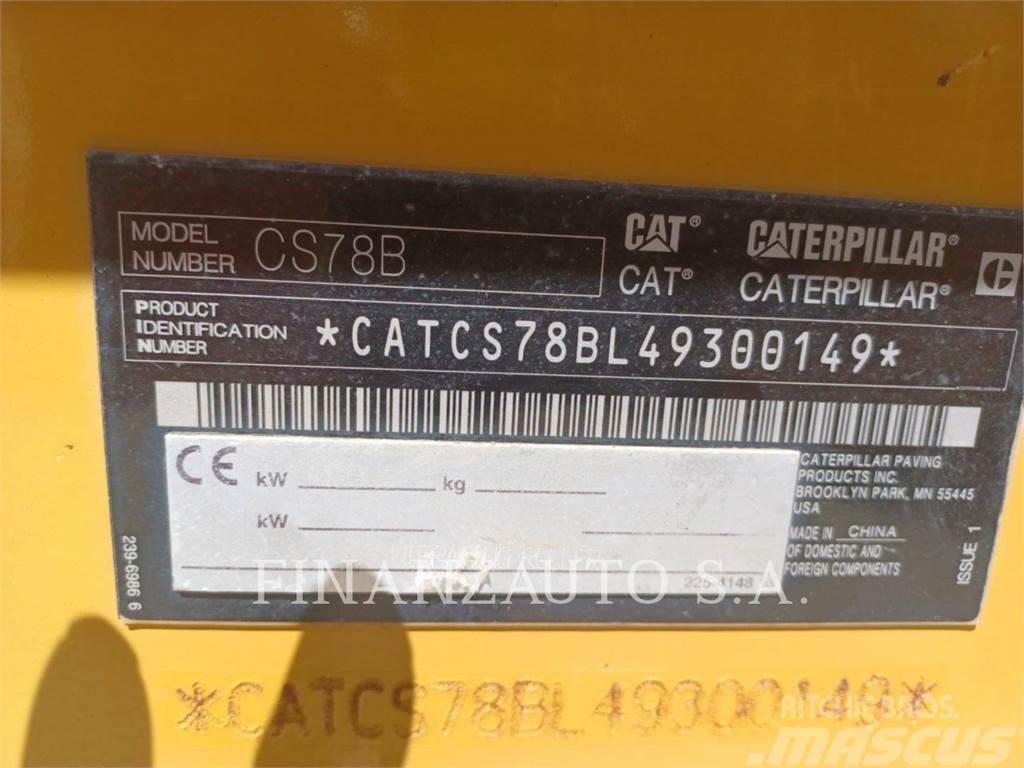 CAT CS78B Cilindros Compactadores monocilíndricos