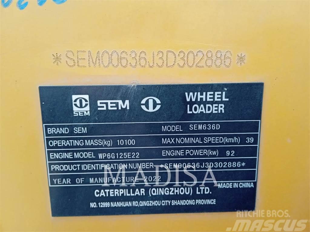 SEM MACHINERY SEM636D Pás carregadoras de rodas
