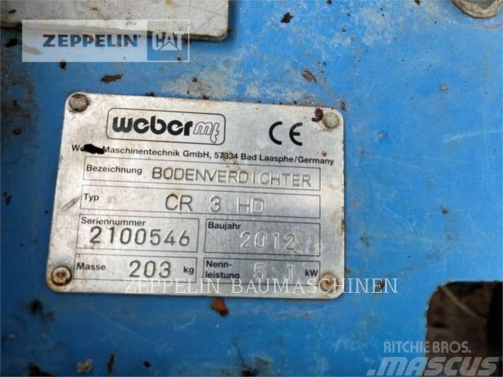 Weber CR-3HD Placas compactadoras