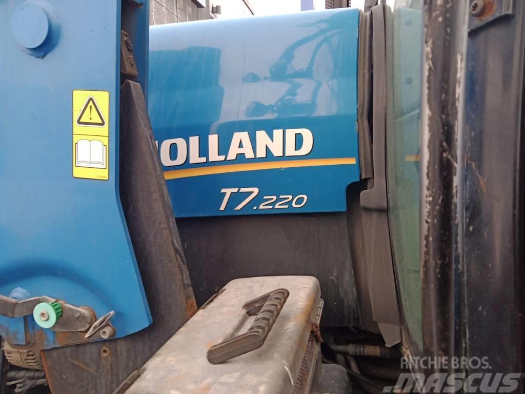 New Holland T 7.220 AC 50km/h + Trima ek. Tratores Agrícolas usados