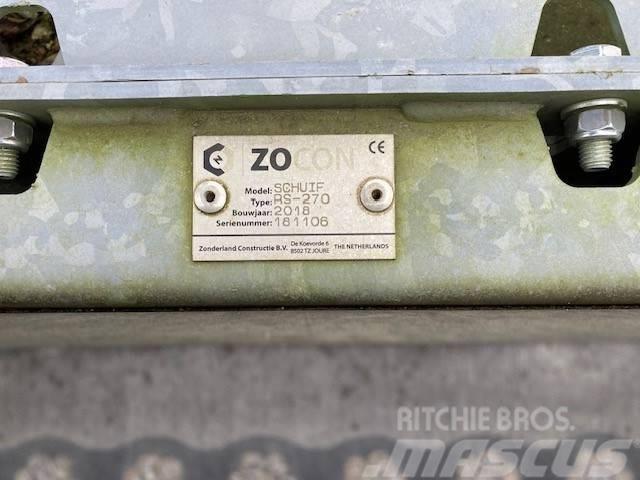 Zocon RS-270 rubberschuif Niveladoras de arraste