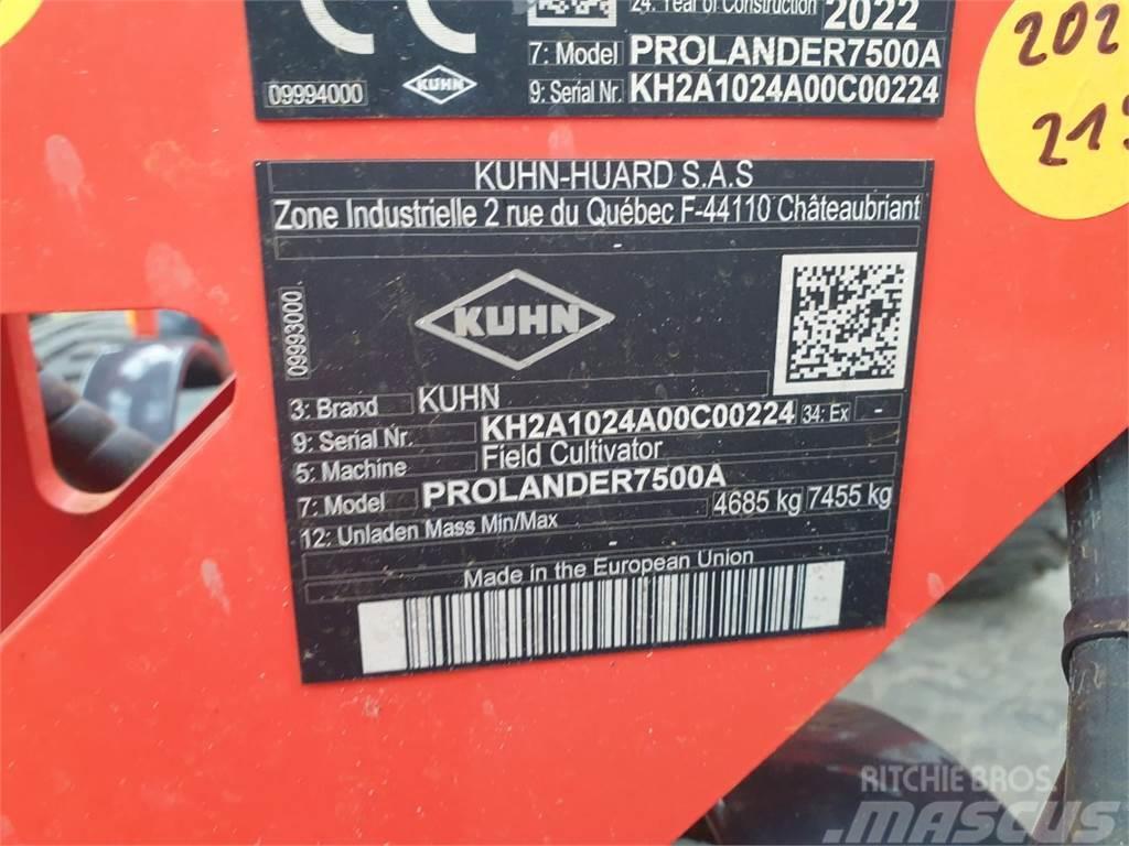 Kuhn PROLANDER 7500 Cultivadoras