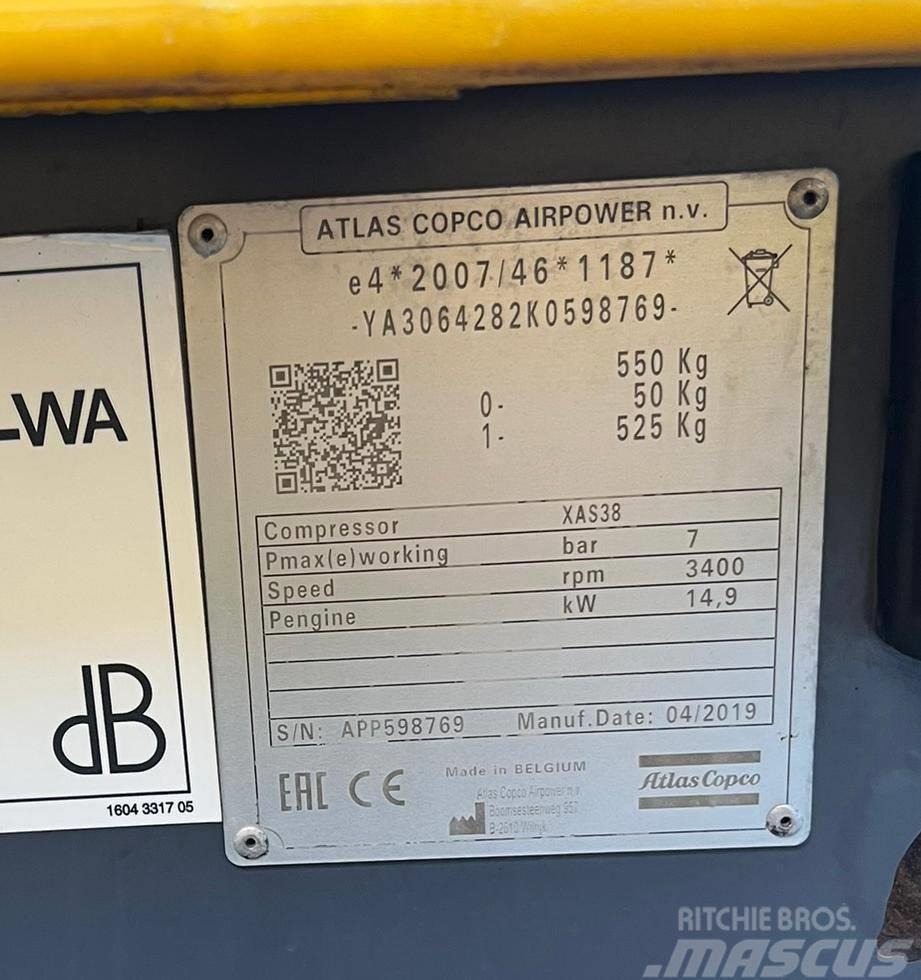 Atlas Copco XAS 38 Compressores