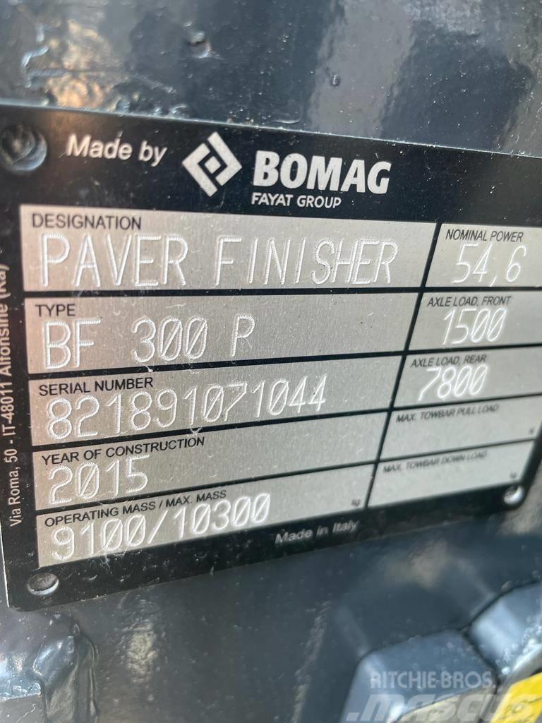 Bomag BF 300 P S340-2 TV Pavimentadoras de asfalto