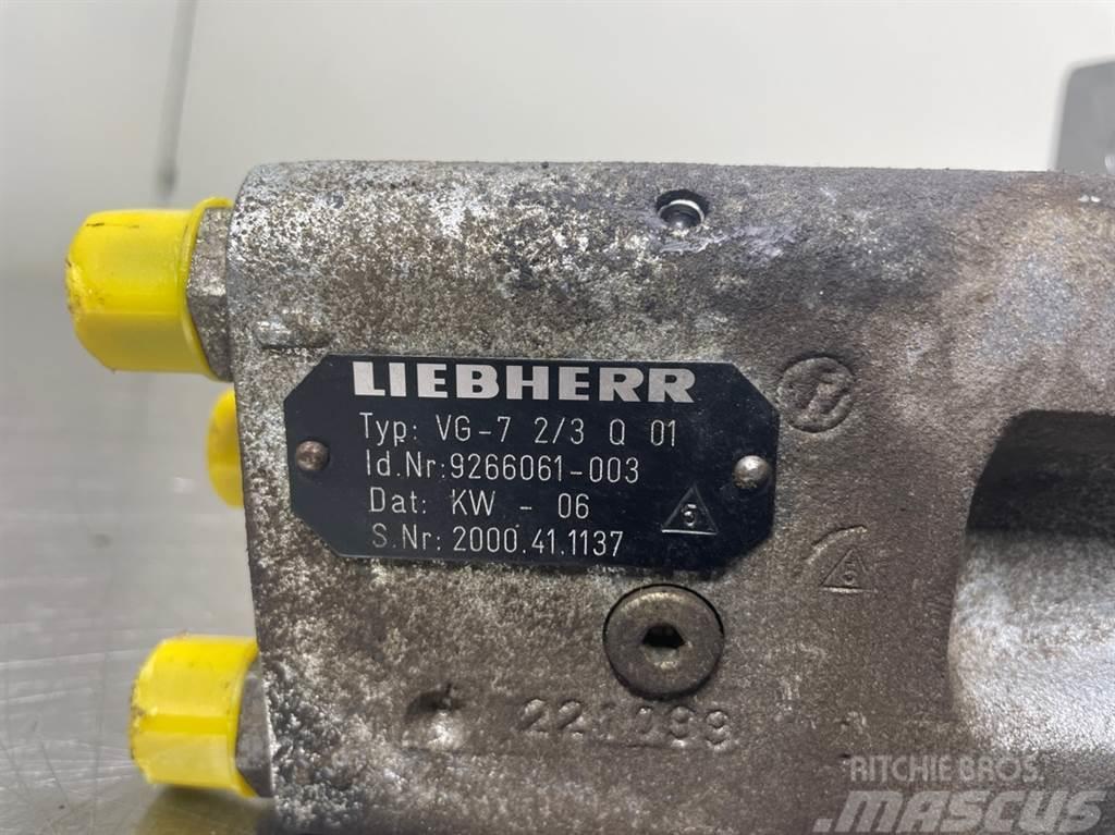Liebherr A316-9266061-Servo valve/Servoventil/Servoventiel Hidráulica