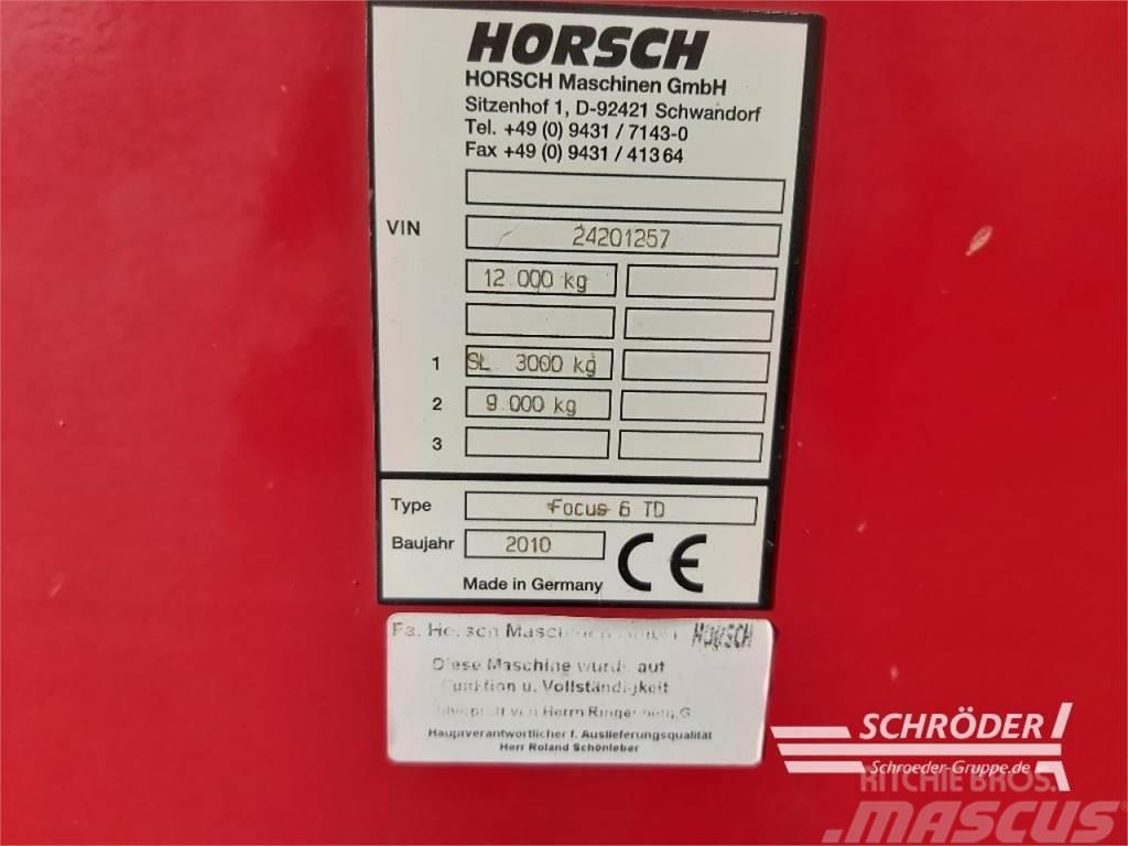Horsch FOCUS 6 TD Perfuradoras