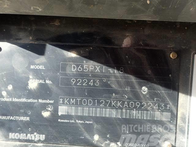 Komatsu D65PXi-18 Dozers - Tratores rastos