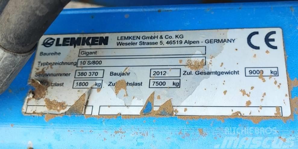 Lemken Gigant 10S/800 Grade de discos