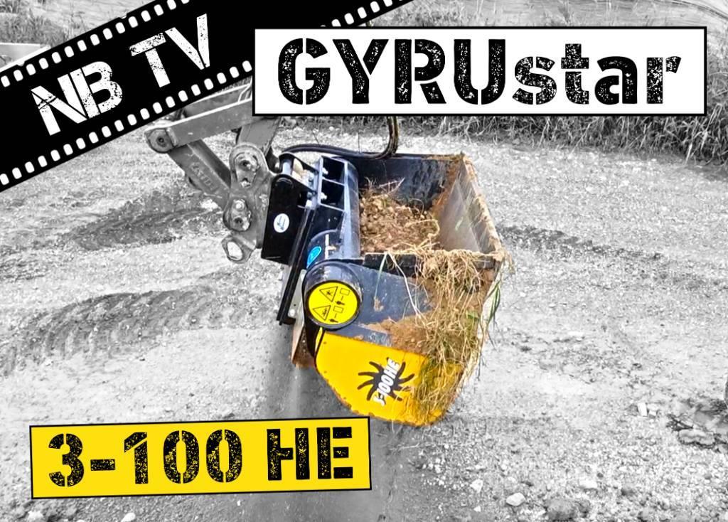 Gyru-Star 3-100HE (opt. Lehnhoff MS03, Verachtert) Baldes crivo