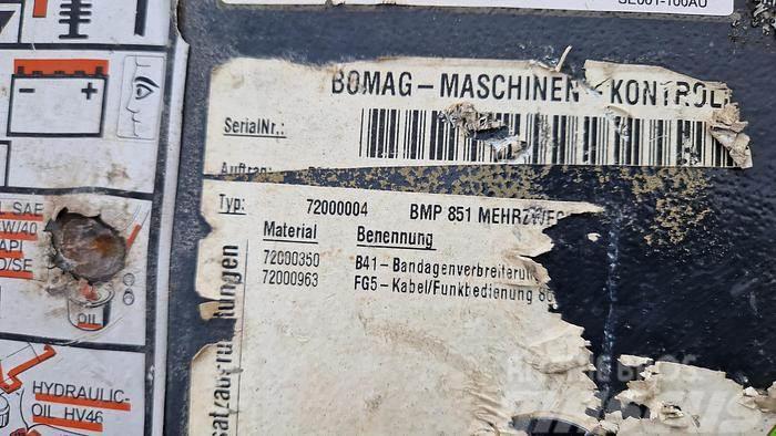 Bomag BMP851 Grabenwalze Cilindros Compactadores - Outros