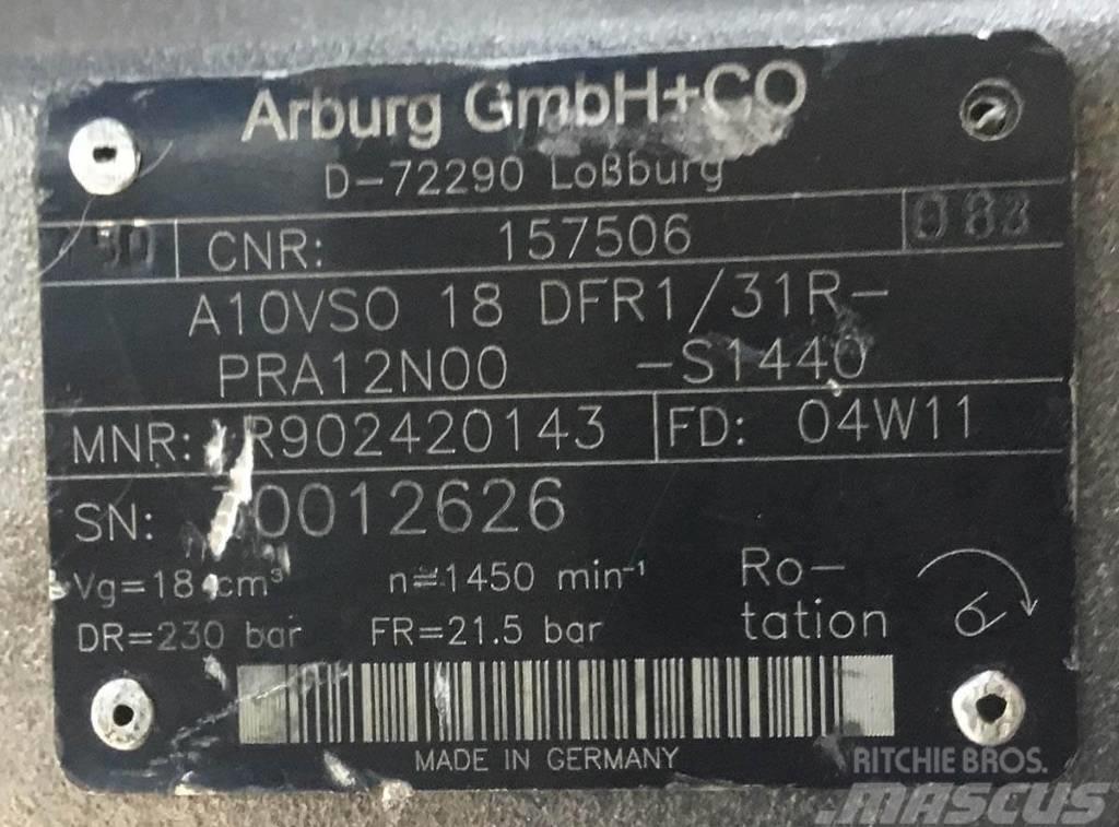  Arburg Gmbh+CO A10vs018 Hidráulica