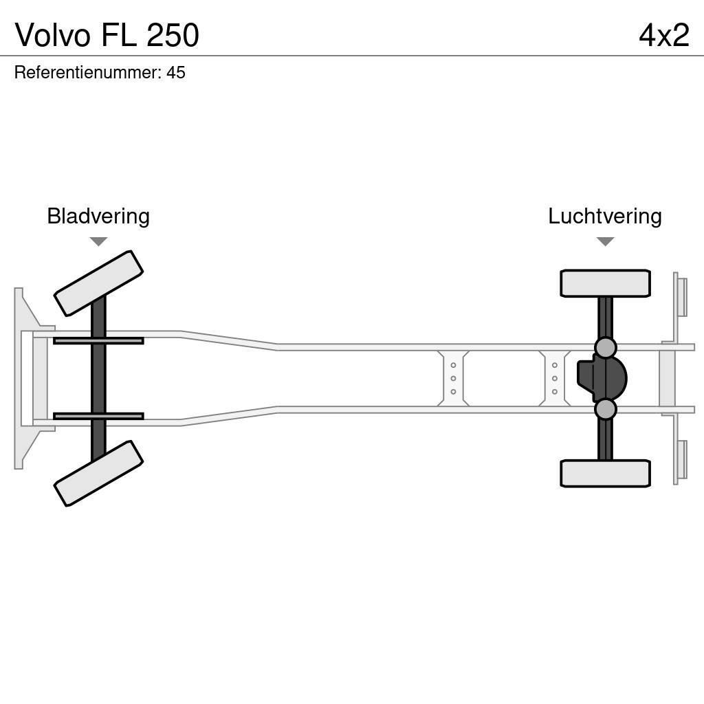 Volvo FL 250 Camiões estrado/caixa aberta