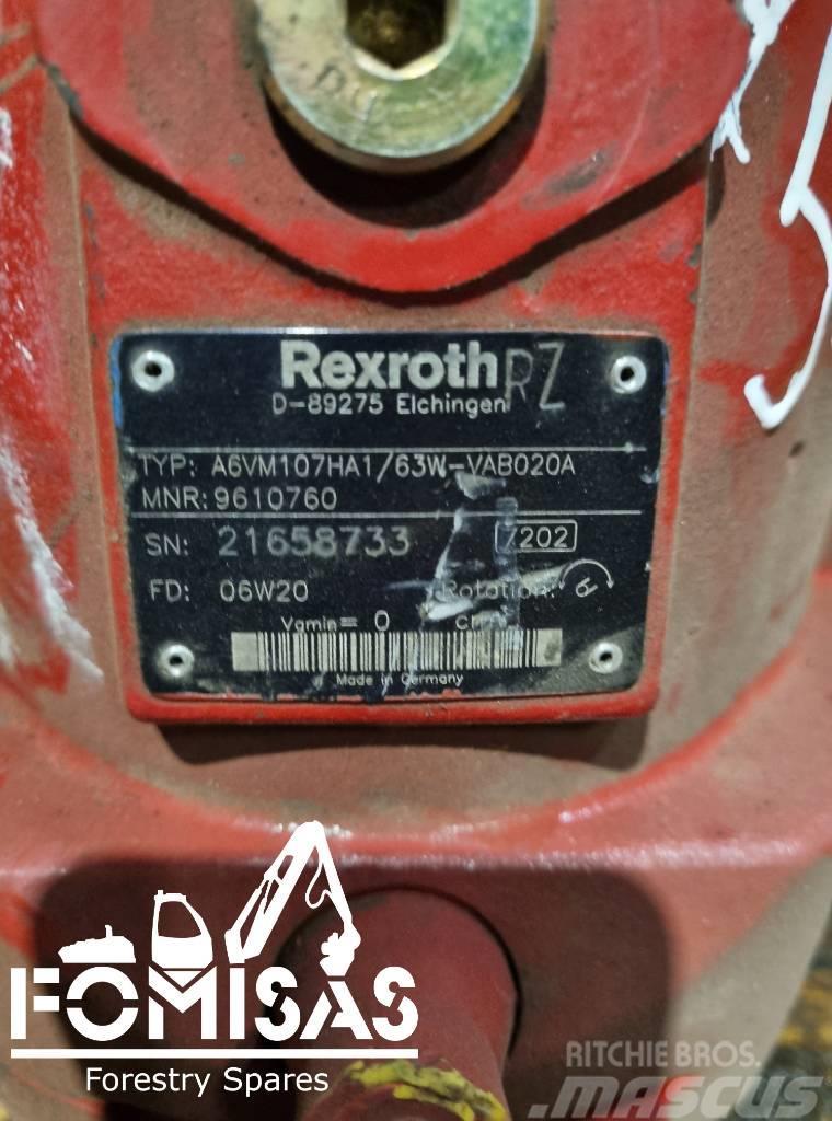 HSM Hydraulic Motor Rexroth D-89275 Hidráulica