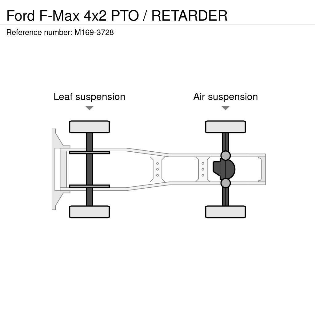 Ford F-Max 4x2 PTO / RETARDER Tractores (camiões)
