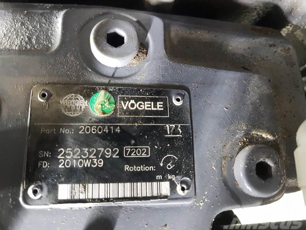 Vögele 2060414-Rexroth A10VG45-Drive pump/Fahrpumpe Hidráulica