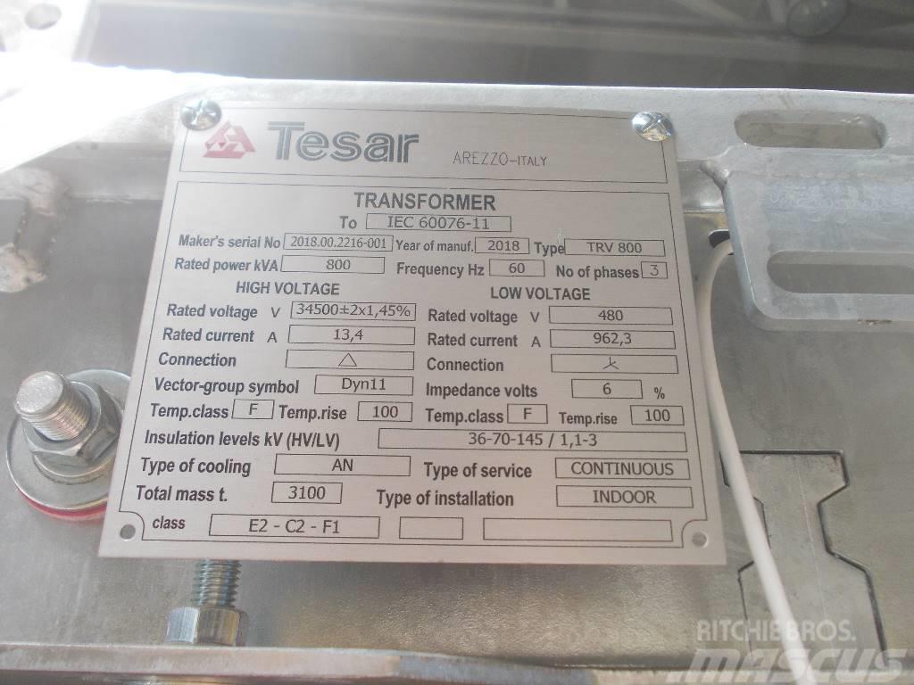  Trasformatore TESAR TRV 800 Electrónica