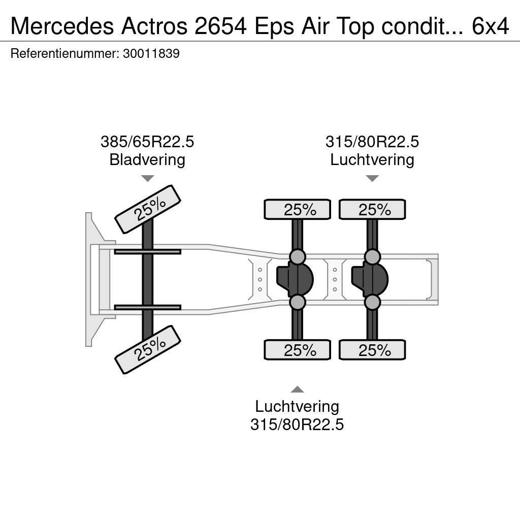 Mercedes-Benz Actros 2654 Eps Air Top condition Tractores (camiões)