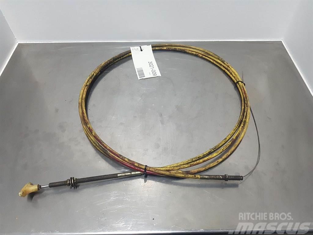 Zettelmeyer ZL801 - Stop cable/Abstellzug/Stopzetkabel Chassis e suspensões