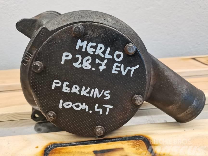 Merlo P 28.7 EVT {Perkins 1004-4T} cooler pump Radiadores máquinas construção