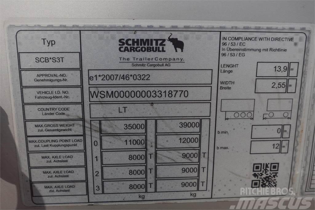 Schmitz Cargobull SCS24 Standart Curtainsider Varios, ARM, ALU, LR Reboques de cortinas laterais