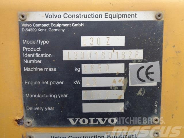 Volvo L 30 Klar til levering. Pás carregadoras de rodas