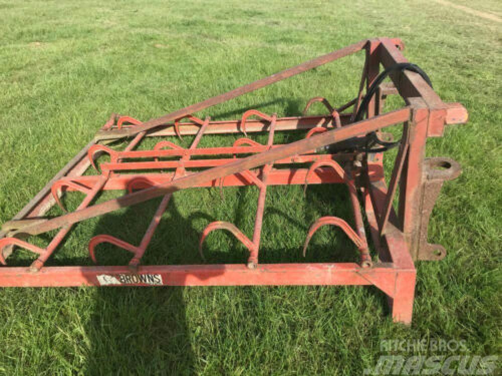 Browns Flat eight bale grab heavy duty Outros componentes