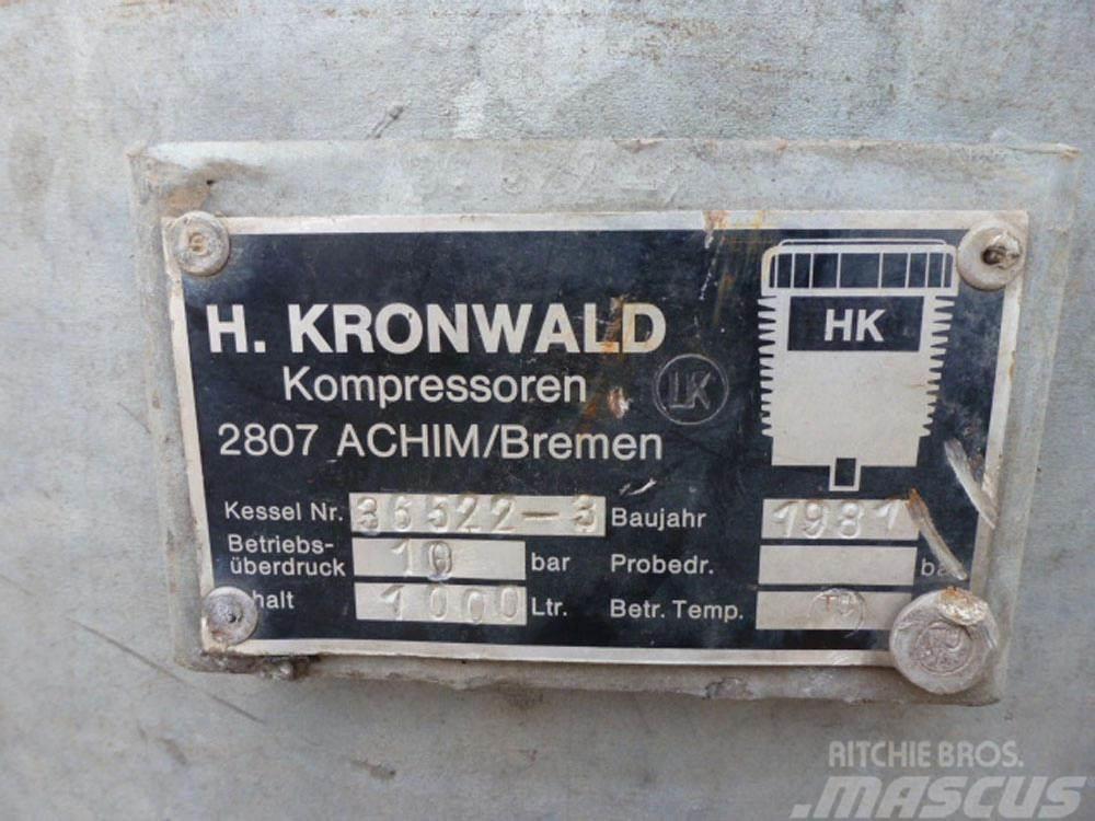 Kronwald 1000 Ltre Air Receiver Secadores de ar comprimido
